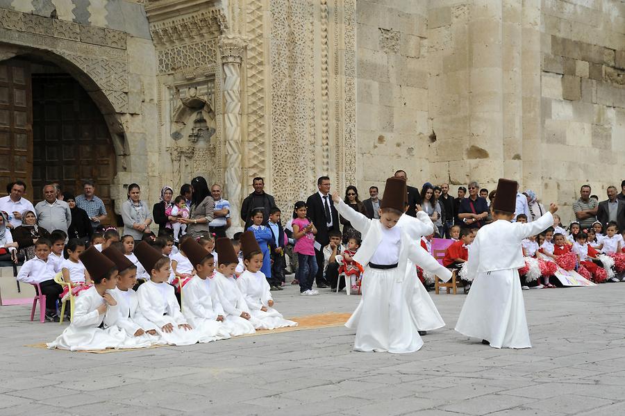 Dervishes at the Children’s Festival at Sultanhani