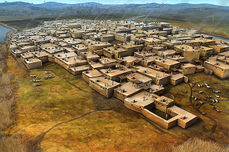 Schematics of Catalhöyük