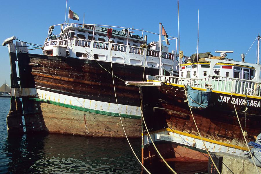 Dhows on Dubai Creek