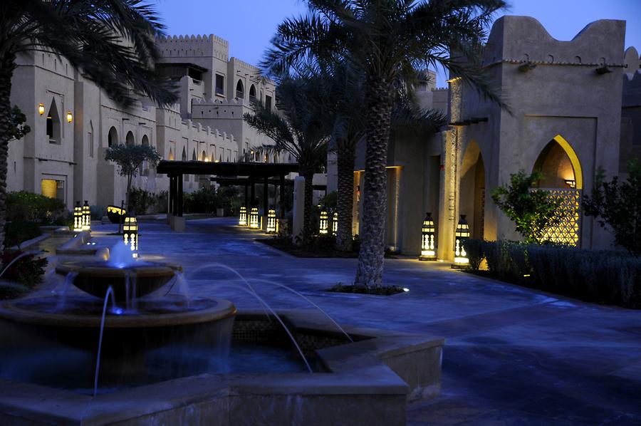 Qasr al Sarab at Night