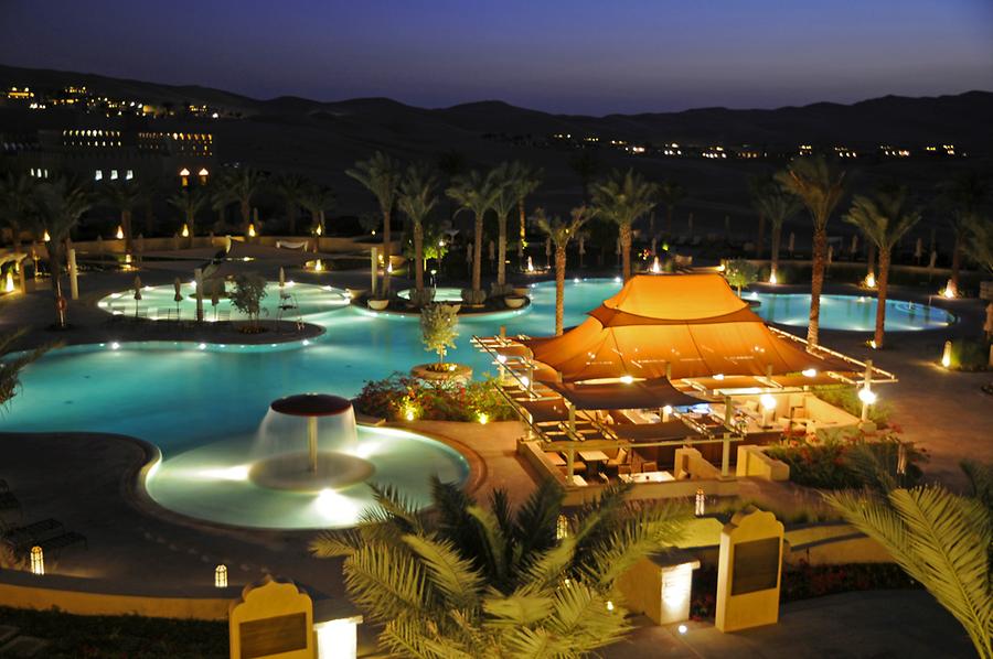 Qasr al Sarab at Night