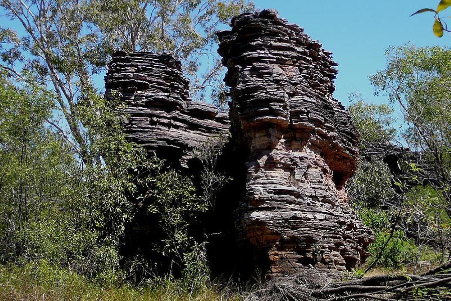 Sandstone formations