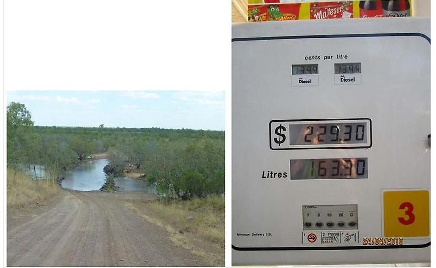 Pentecost River / Mt Barnett refuel