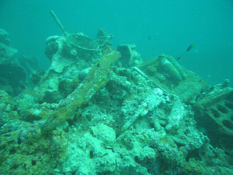 Shipwreck artefacts