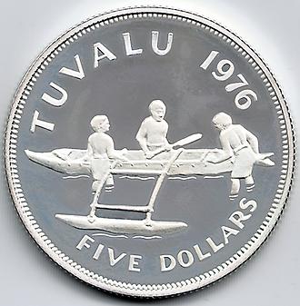 5 Dollars silver coin
