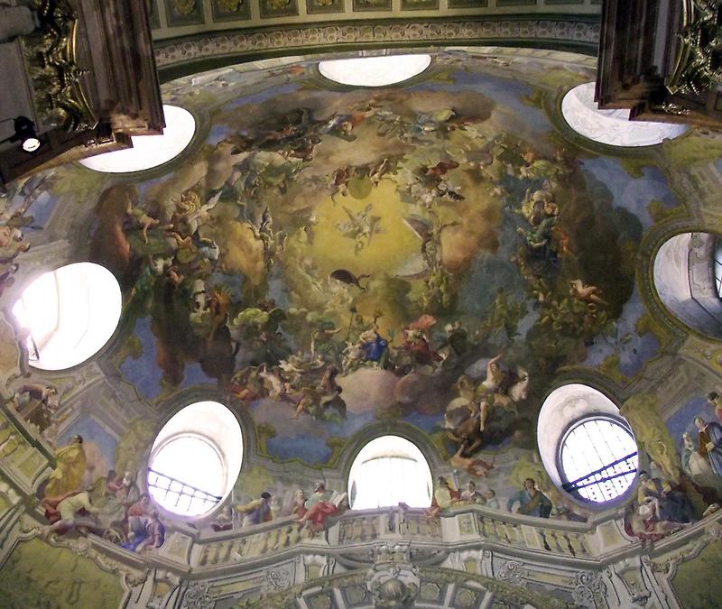 Ceiling of National Library