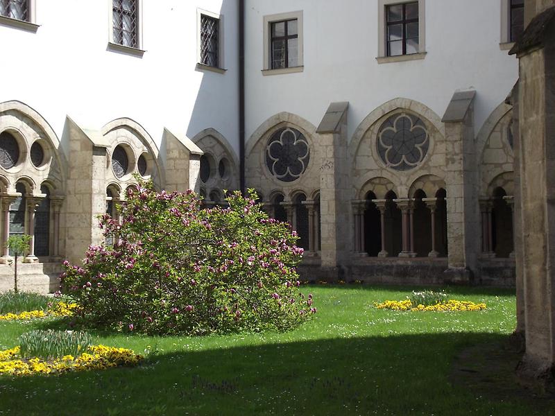 Courtyard in Heiligenkreuz