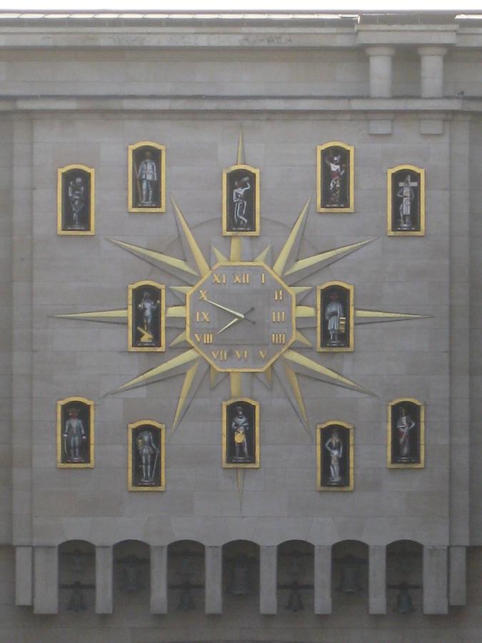 Brüssel - Mont des Arts - Uhr