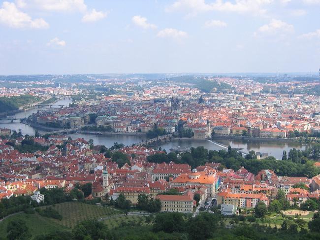 View of Prague