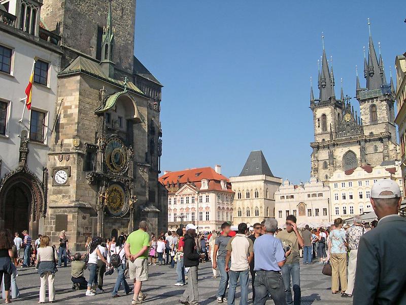 Old town square, Prague