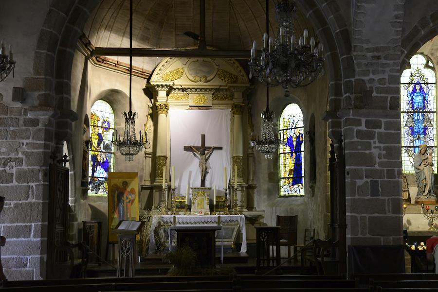 Mont St-Michel - Abbey; Inside