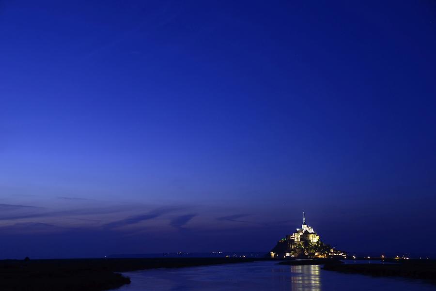 Mont St-Michel at Night