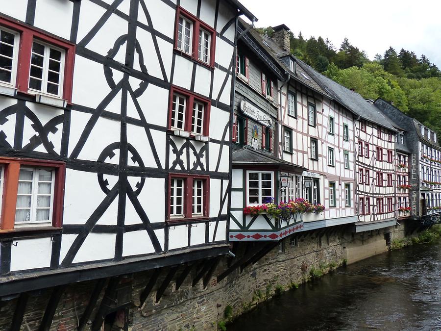 Monschau - Rur and Timber-framed Houses