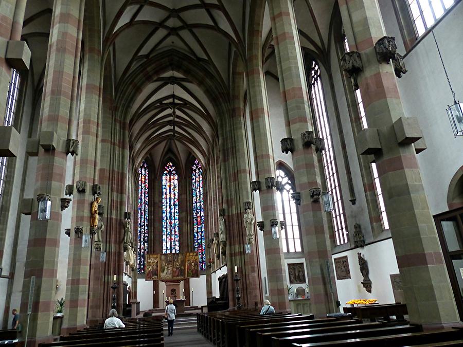 Würzburg - Marienkapelle - Balthasar Neumann is buried here