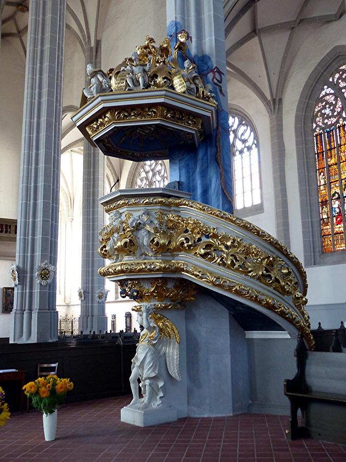 Görlitz - St. Peter and St. Paul's Church; Pulpit (1693)