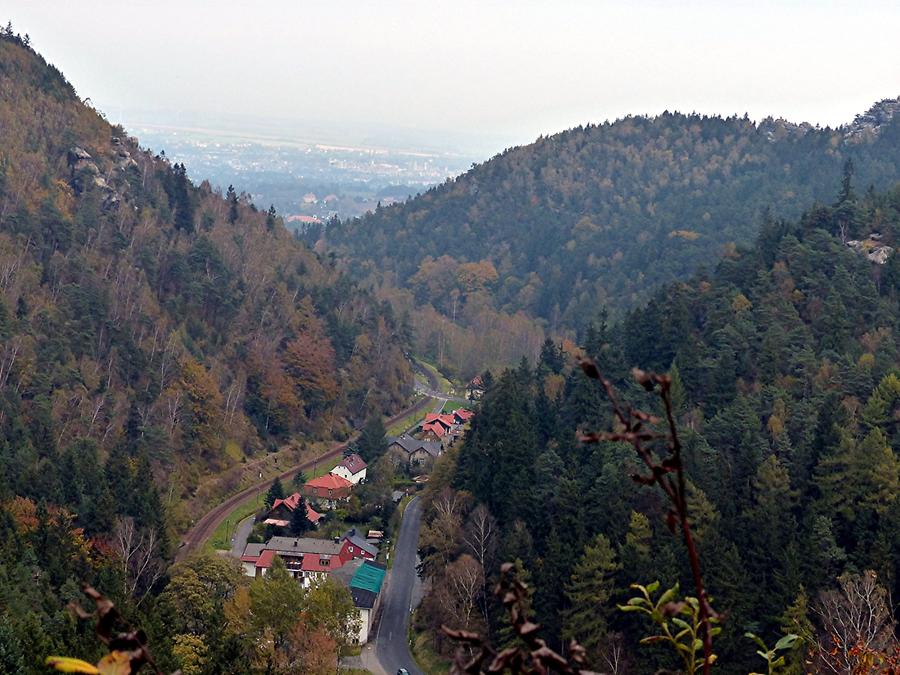 Oybin -View from the Castle Rock