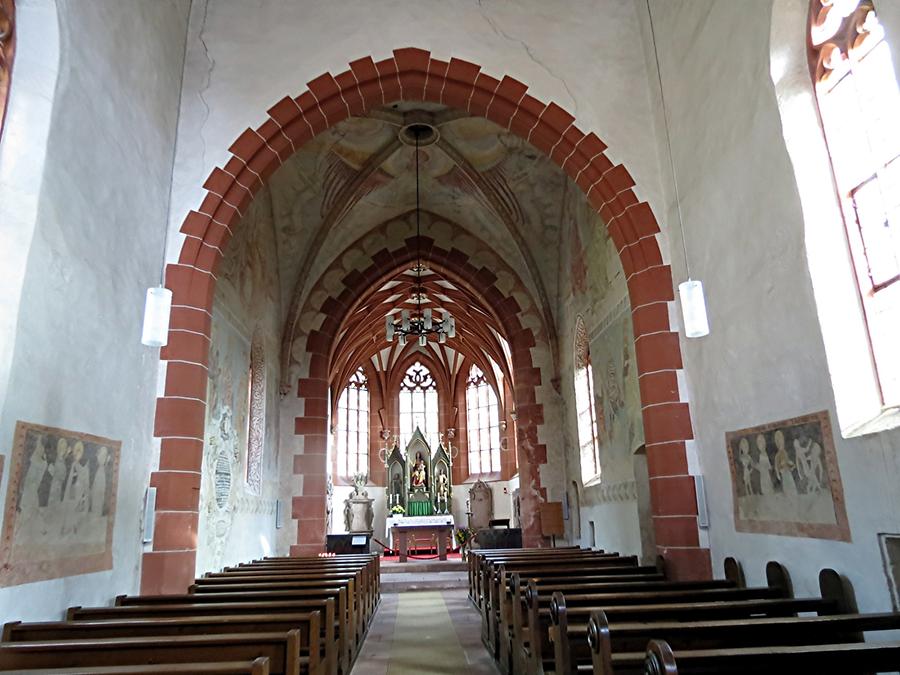 Hirschhorn - Ersheimer Chapel; Early Gothic Style