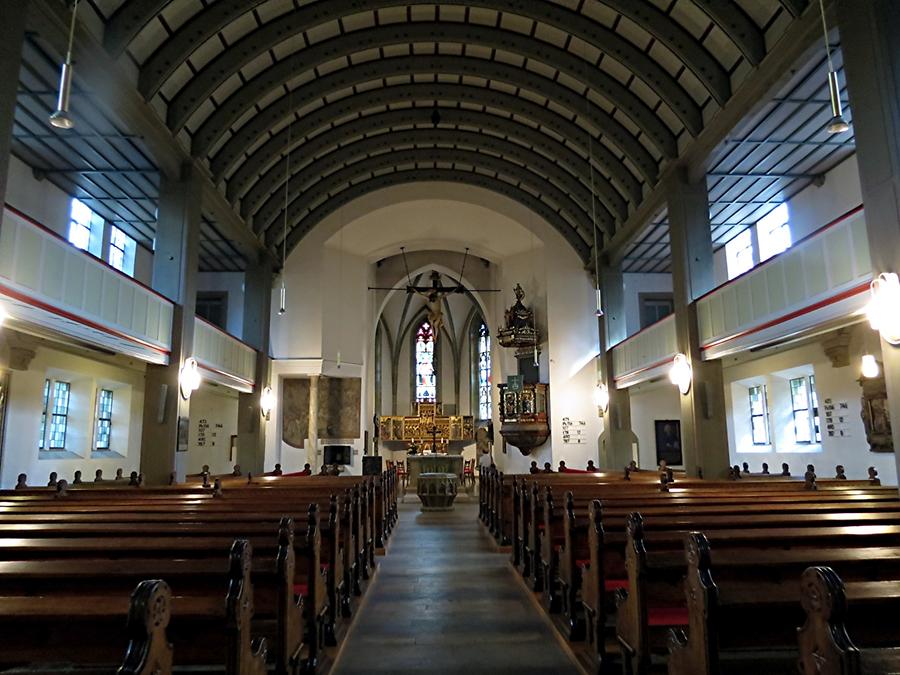 Schwäbisch Hall - St. Catherine's Church, Inside