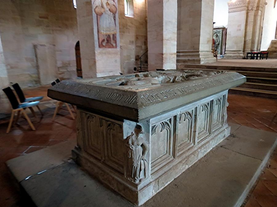 Lorch - Abbey Church; Hohenstaufen Table Tomb