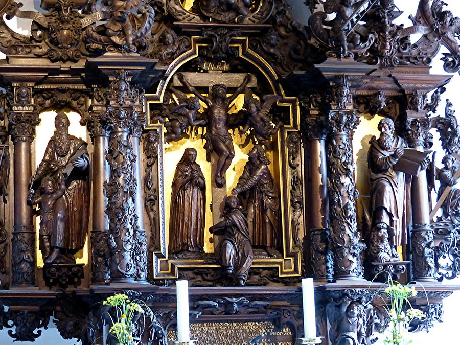 Eckernförde - St. Nicholas' Church; Gudewerdt-Altar, Detail