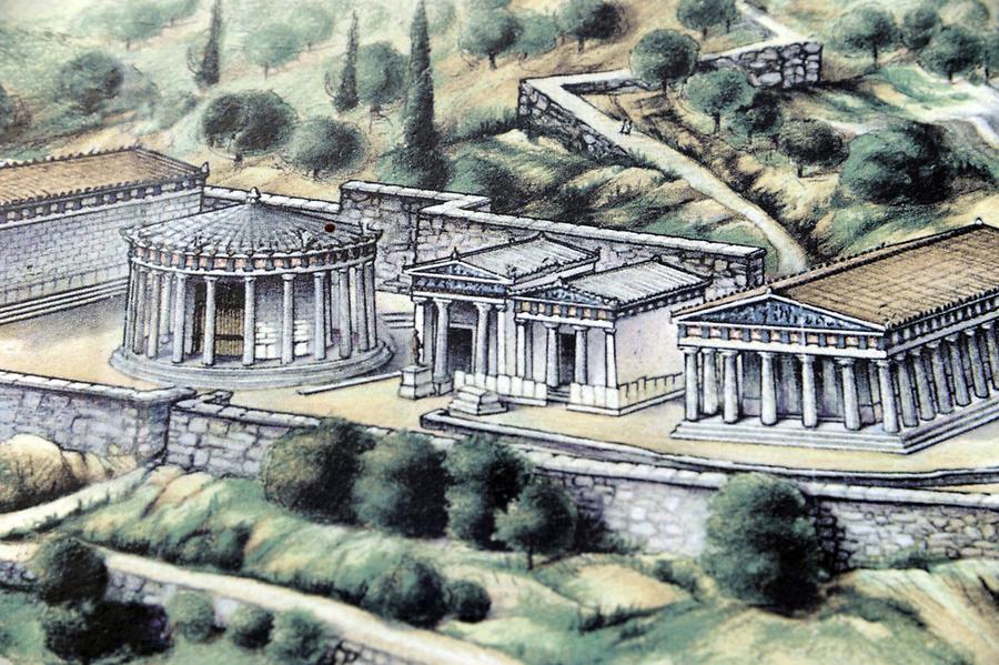 Picture Athena Temple Delphi