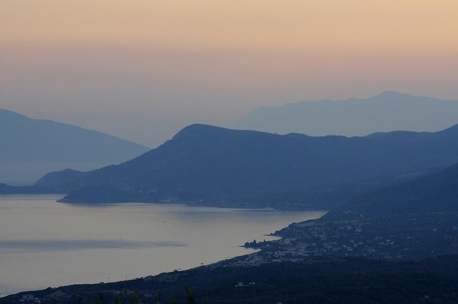 Sunset near Kampos