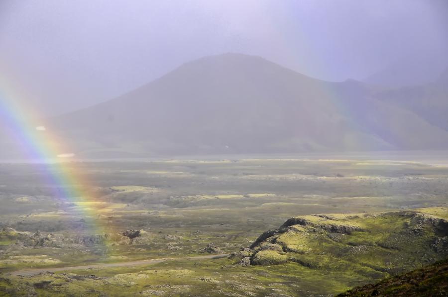 On the Road in Landmannalaugar