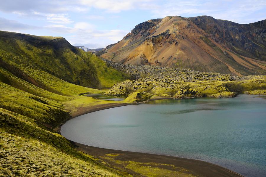 On the Road in Landmannalaugar