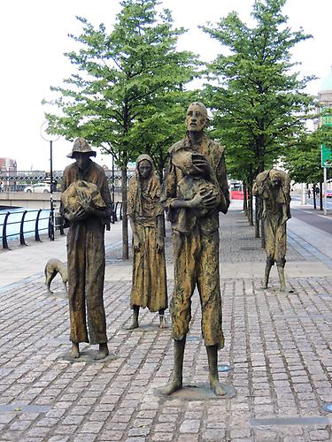 Irisch Famine Memorial