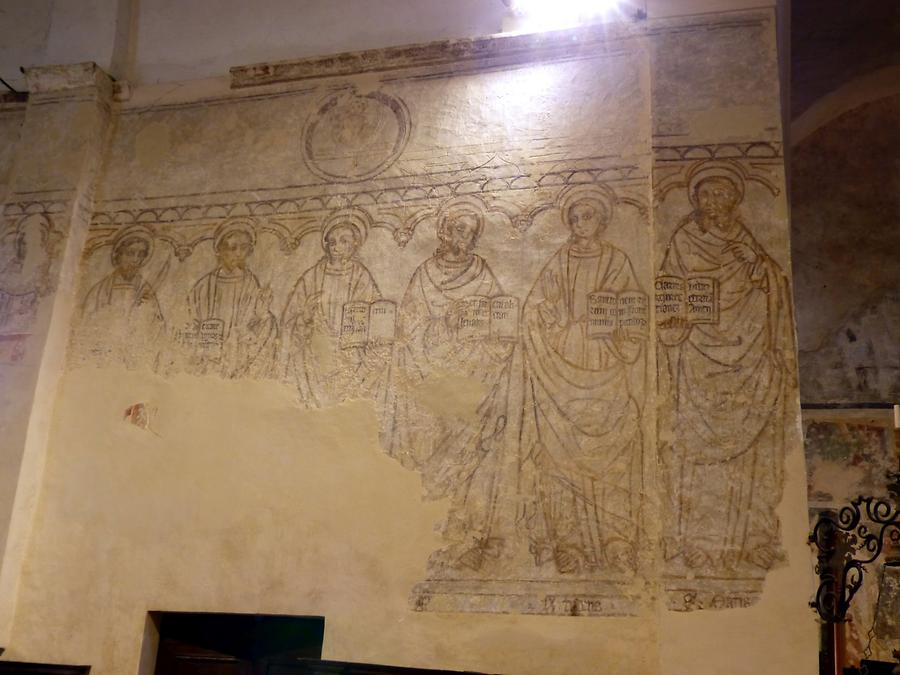 San Pietro in Lamosa - Freskoes