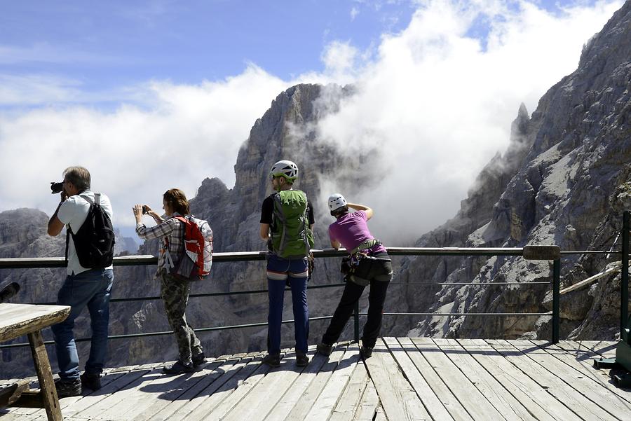 View from Forcella Staunies