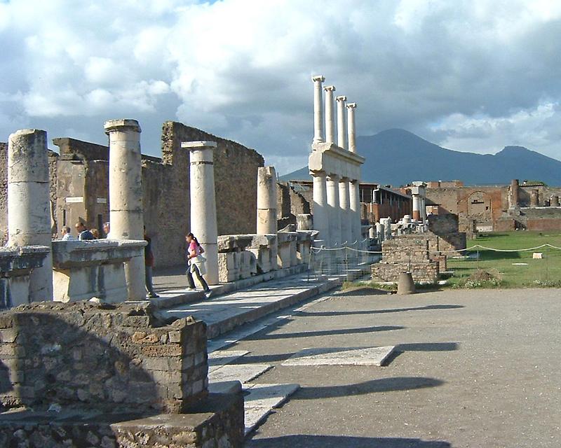 The forum at Pompeii