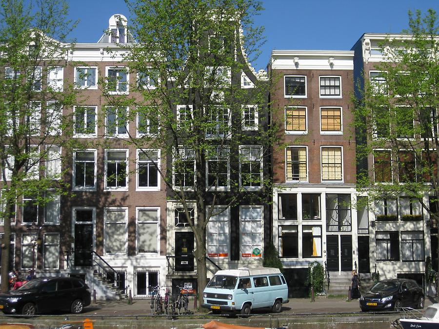 Amsterdam - Patrician Houses along a Gracht