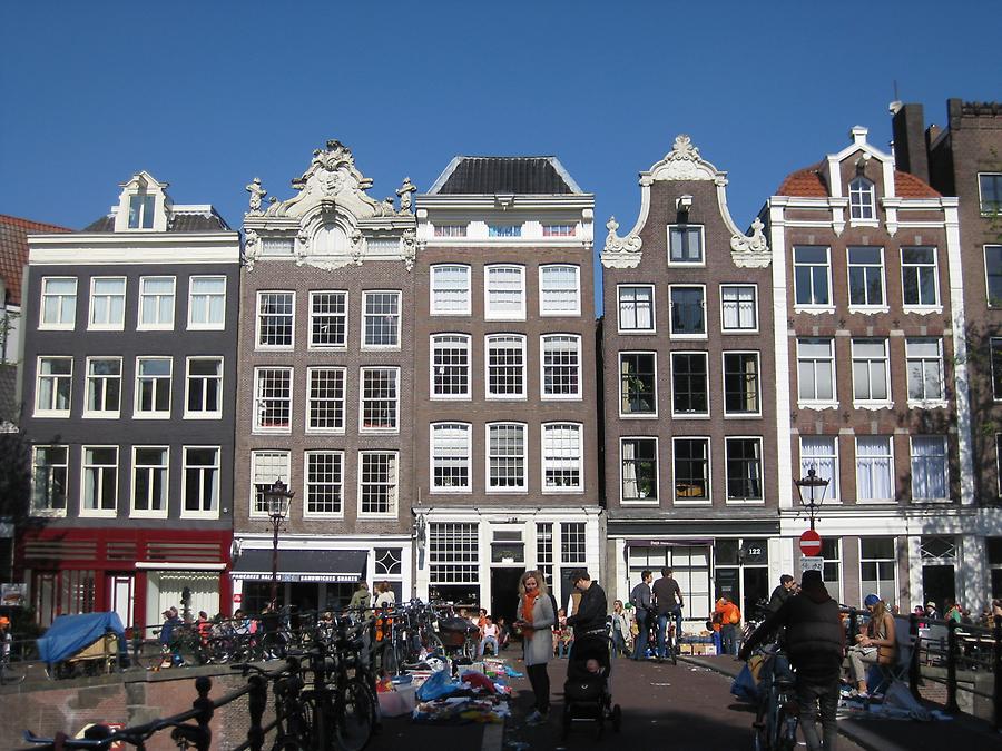 Amsterdam - Patrician Houses along a Gracht