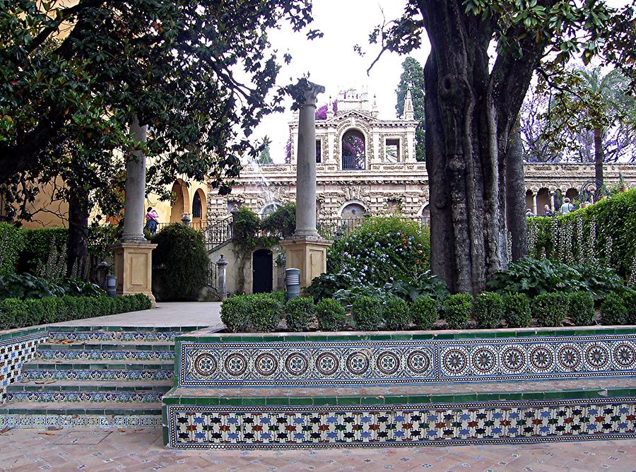 Seville Reales Alcazares - Gardens