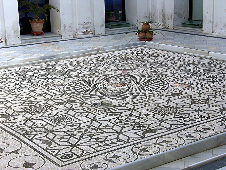 Carmona Town Hall Court Roman Mosaic