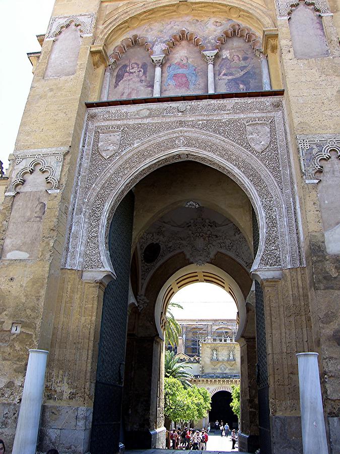 Cordoba Courtyard with Orange Trees Entrance