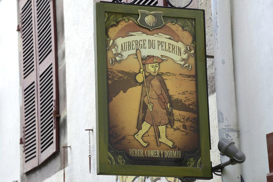 St Jean Pied de Port - Hanging Sign