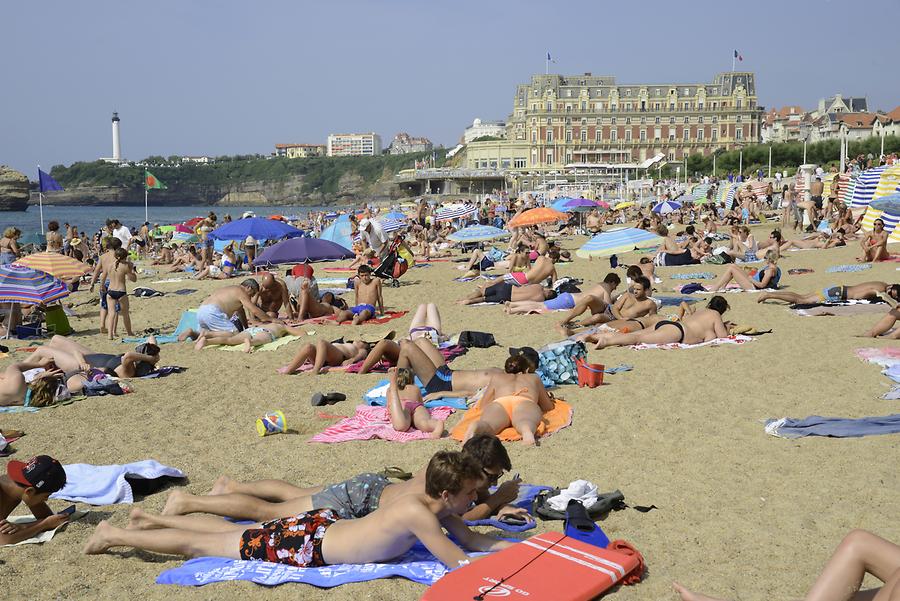 Beach Biarritz