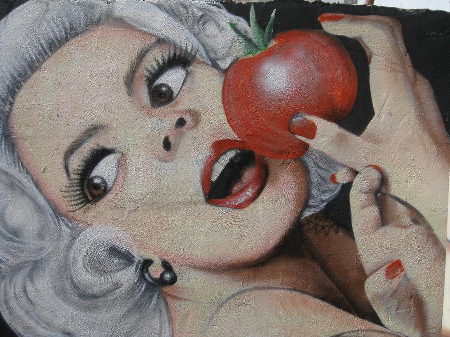 Santa Cruz deTenerife - Streetart &#39;Marilyn Monroe&#39;