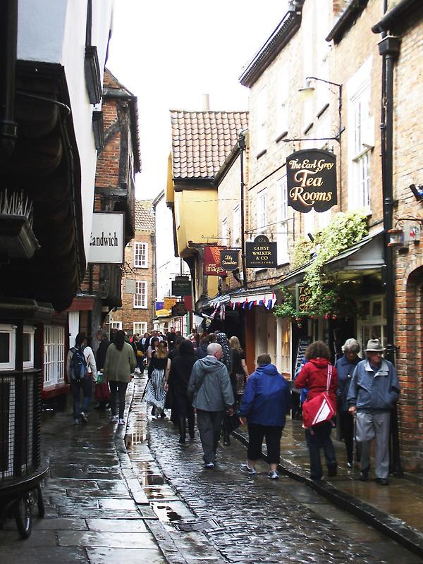 Open-air meat market in York