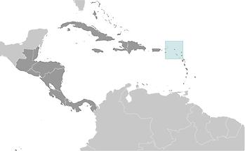Anguilla in Central America and Caribbean