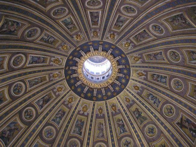 The interior dome