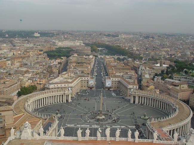 View of St. Peters Square