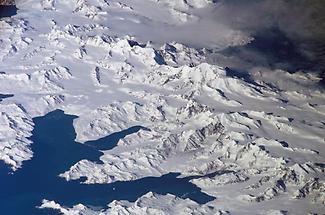 Northern shore of South Georgia Island