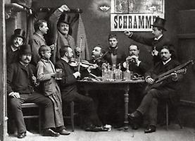 Schrammelquartett, um 1890, © Imagno, für AEIOU