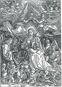 Maria als Königin der Engel