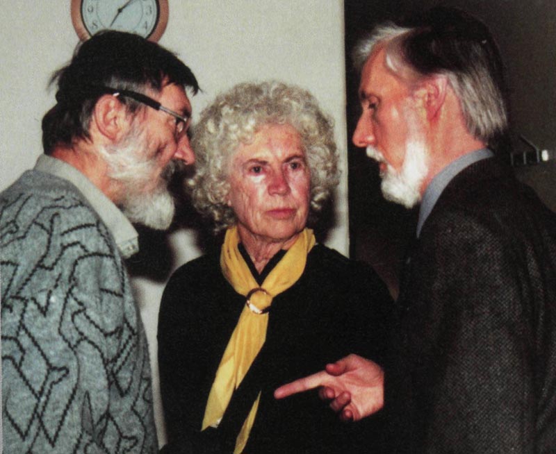 Links: Wolfgang Kerber, Mary Bell, Reinhold Bertlmann