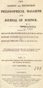 The London and Edinburgh Philosophical Magazine and Journal of Science, 1832
