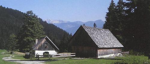 Schmeißlreut-Alm unweit der Stefansberg-Alm